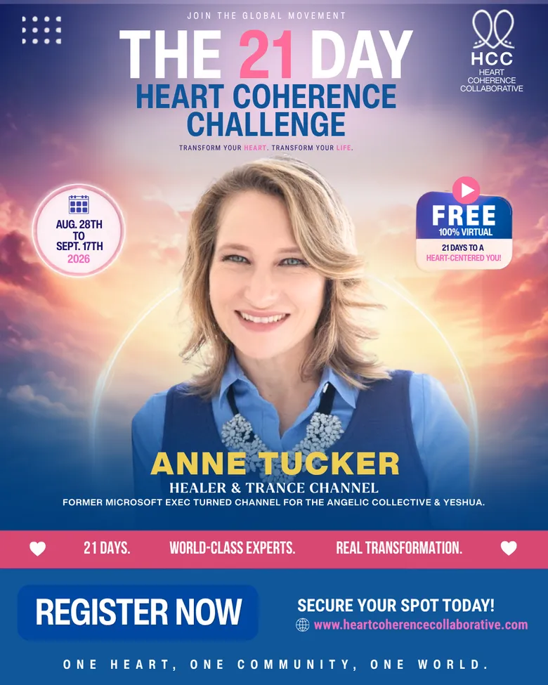 Official challenge flyer for Anne Tucker, Healer & Trance Channel